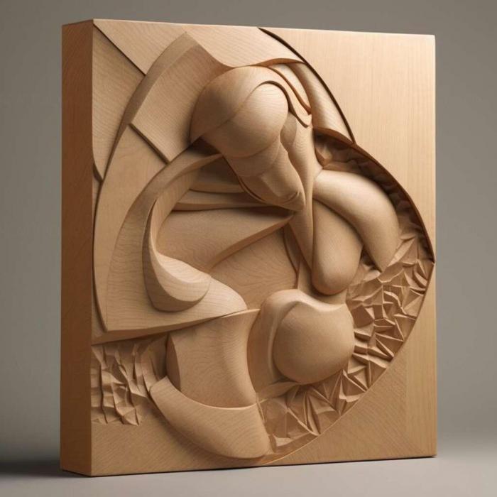 نموذج ثلاثي الأبعاد لآلة CNC 3D Art 